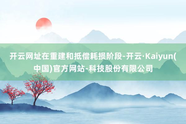 开云网址在重建和抵偿耗损阶段-开云·Kaiyun(中国)官方网站-科技股份有限公司